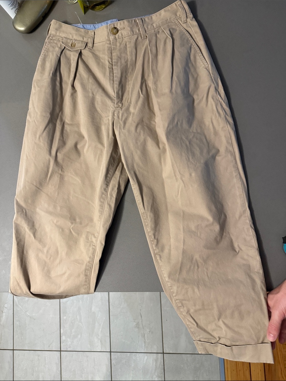 Beams cropped chinos
